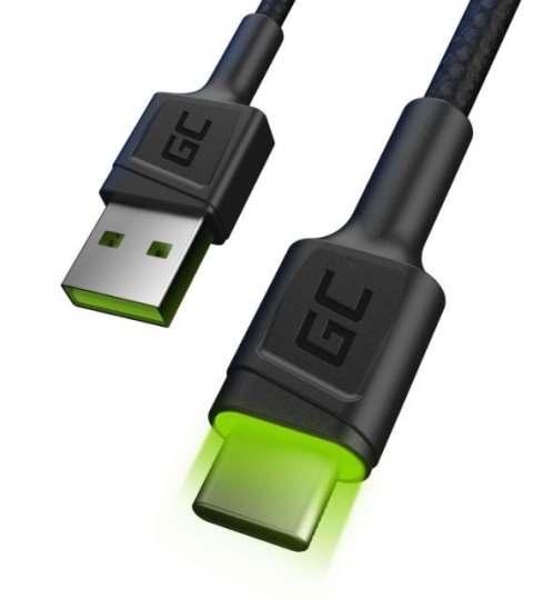 Kabel GC Ray USB - USB-C 120 cm, podświetlenie LED Kabel GC Ray USB - USB-C 120 cm, podświetlenie LED