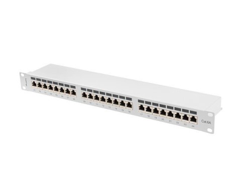 Patchpanel 24 port 1U KAT6A EK. PPSA-1024-S Szary Patchpanel 24 port 1U KAT6A EK. PPSA-1024-S Szary