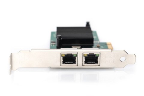Karta sieciowa przewodowa PCI Express 2x RJ45 Gigabit 10/100/1000Mbps Low Profile Karta sieciowa przewodowa PCI Express 2x RJ45 Gigabit 10/100/1000Mbps Low Profile