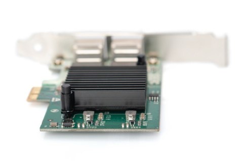 Karta sieciowa przewodowa PCI Express 2x RJ45 Gigabit 10/100/1000Mbps Low Profile Karta sieciowa przewodowa PCI Express 2x RJ45 Gigabit 10/100/1000Mbps Low Profile