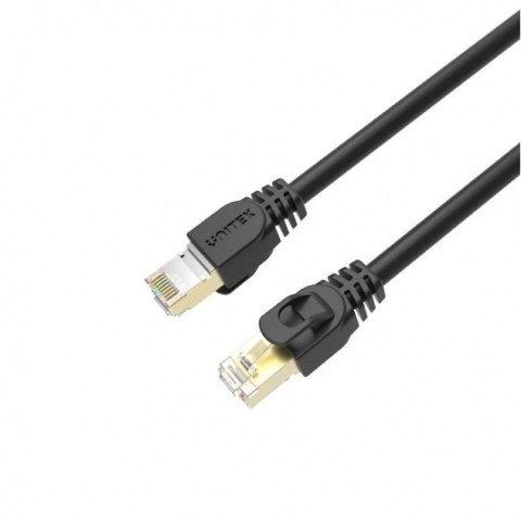 Patchcord Cat.7 SSTP (8P8C) RJ45, 15M, C1814EBK Czarny Patchcord Cat.7 SSTP (8P8C) RJ45, 15M, C1814EBK Czarny