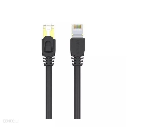 Patchcord Cat.7 SSTP (8P8C) RJ45, 15M, C1814EBK Czarny Patchcord Cat.7 SSTP (8P8C) RJ45, 15M, C1814EBK Czarny