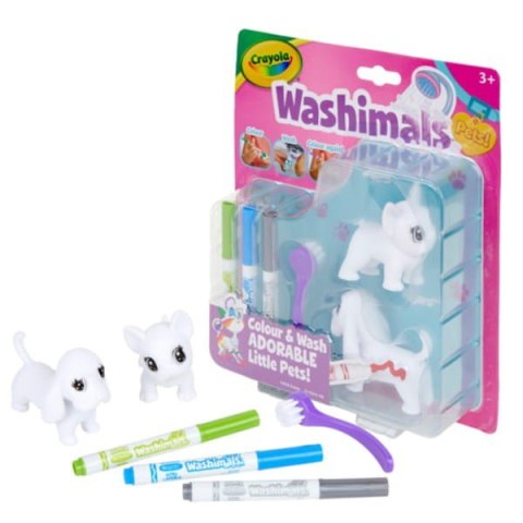 Zestaw kreatywny Crayola Figurki do malowania Washimals Blister Pack Psy Zestaw kreatywny Crayola Figurki do malowania Washimals Blister Pack Psy