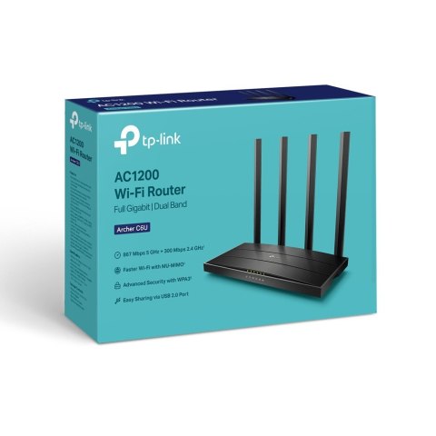 Archer C6U router AC1200 1WAN 4LAN 1USB Archer C6U router AC1200 1WAN 4LAN 1USB