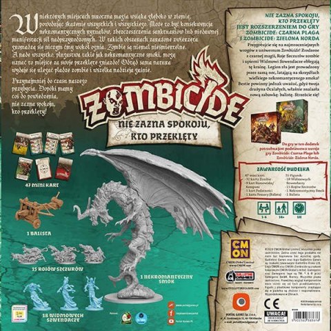 Gra Zombicide Nie zazna spokoju kto przeklęty Gra Zombicide Nie zazna spokoju kto przeklęty