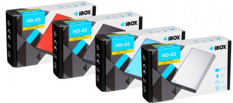 Obudowa IBOX HD-05 2.5 USB 3.1 Czarna Obudowa IBOX HD-05 2.5 USB 3.1 Czarna