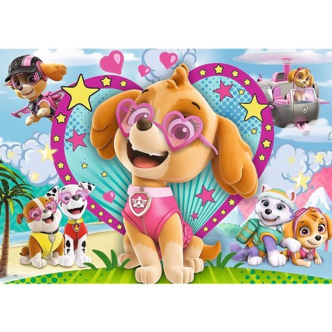 Puzzle 100 elementów Glitter W blasku Skye Psi Patrol Puzzle 100 elementów Glitter W blasku Skye Psi Patrol