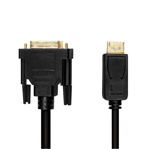 Kabel DisplayPort 1.2 do DVI 5m Czarny Kabel DisplayPort 1.2 do DVI 5m Czarny