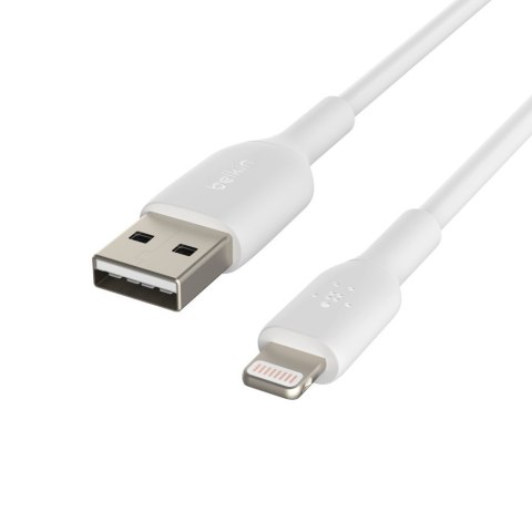 Kabel PVC USB-A to Lightning 15cm White Kabel PVC USB-A to Lightning 15cm White