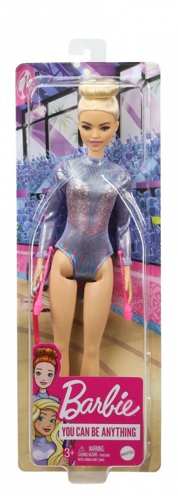 Lalka Barbie Kariera Gimnastyczka blondynka Lalka Barbie Kariera Gimnastyczka blondynka