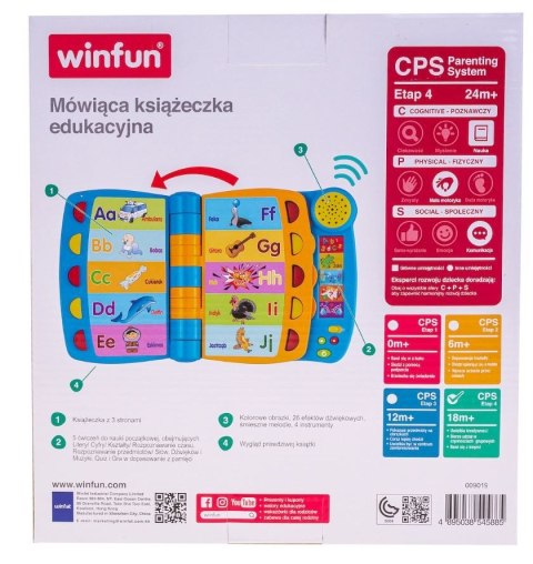 Mówiąca książeczka edukacyjna Winfun Mówiąca książeczka edukacyjna Winfun