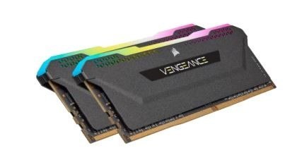 Pamięć DDR4 Vengeance RGB PRO SL 16GB/3200 (2*8GB) czarna CL16 Pamięć DDR4 Vengeance RGB PRO SL 16GB/3200 (2*8GB) czarna CL16
