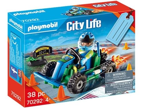 Zestaw z figurkami City Life 70292 Zestaw upominkowy "Wyścig Go-Kart" Zestaw z figurkami City Life 70292 Zestaw upominkowy "Wyścig Go-Kart"
