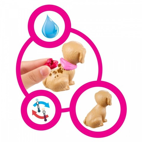 Zestaw z lalką Barbie Sklepik-salon dla zwierzaków Zestaw z lalką Barbie Sklepik-salon dla zwierzaków