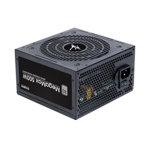 Zasilacz MegaMax 500W V2 80+ STD EU ZM500-TXII Zasilacz MegaMax 500W V2 80+ STD EU ZM500-TXII