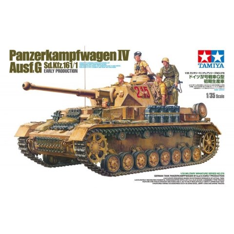 Model plastikowy Niemiecki czołg Panzerkampfwagen IV Ausf.G Sd.Kfz.161/1 Model plastikowy Niemiecki czołg Panzerkampfwagen IV Ausf.G Sd.Kfz.161/1