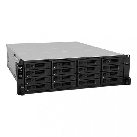 Serwer NAS RS4021xs+ 16x0HDD 16GB Xeon D-1541 4x1GbE 2x10GbE 3U 2xPCI-E Serwer NAS RS4021xs+ 16x0HDD 16GB Xeon D-1541 4x1GbE 2x10GbE 3U 2xPCI-E