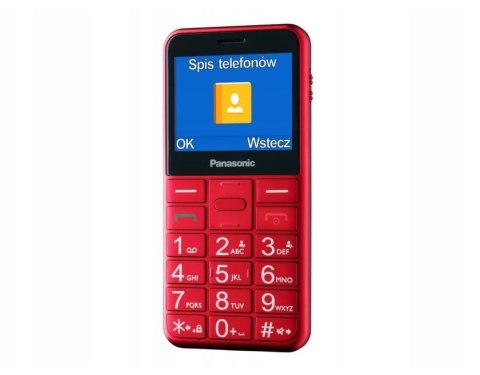 Telefon dla seniora KX-TU155 czerwony Telefon dla seniora KX-TU155 czerwony