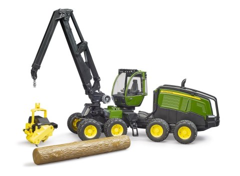 Harwester John Deere 1270G z konarem drzewa Harwester John Deere 1270G z konarem drzewa