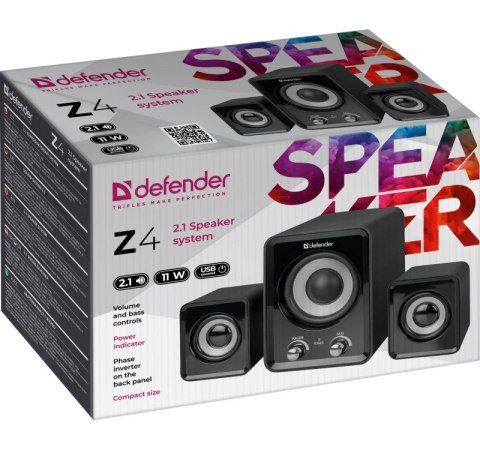 Głośniki komputerowe Z4 2.1 USB, 11W Głośniki komputerowe Z4 2.1 USB, 11W