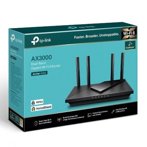 Router Archer AX55 AX3000 4LAN 1WAN 1USB Router Archer AX55 AX3000 4LAN 1WAN 1USB