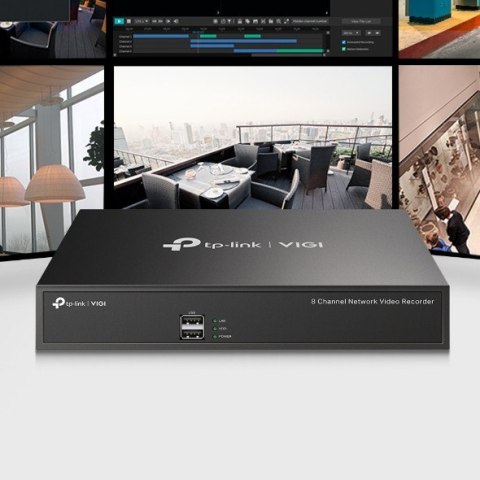 Sieciowy rejestrator wideo VIGI NVR1008H 8 Channel Video Recorder Sieciowy rejestrator wideo VIGI NVR1008H 8 Channel Video Recorder
