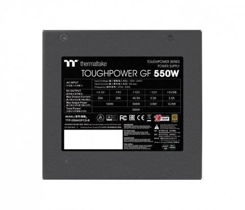 Zasilacz - ToughPower GF 550W Modular 80+Gold Zasilacz - ToughPower GF 550W Modular 80+Gold