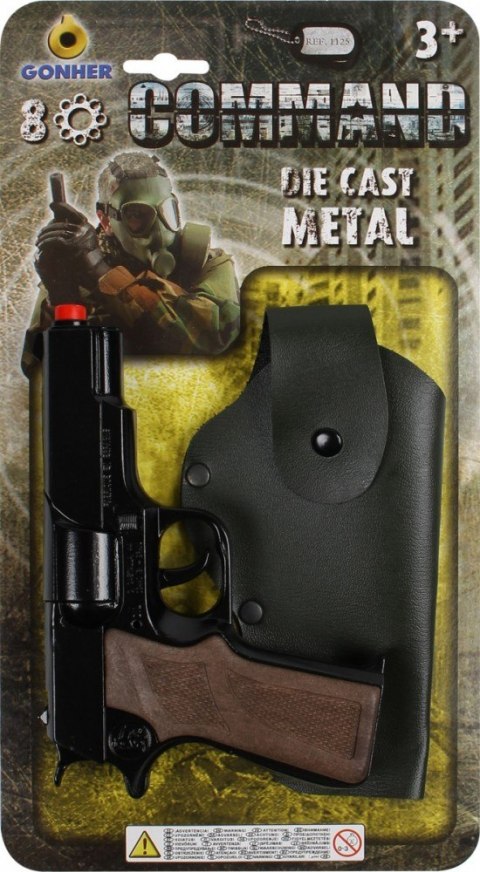 Zestaw komandosa pistolet z kaburą Gonher Zestaw komandosa pistolet z kaburą Gonher