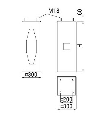 Fundament prefabrykowany ATS FP2 pod słup ATS