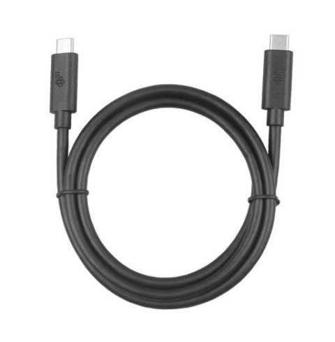 Kabel USB C-USB C 1m 100W 5Gbps USB 3.1 czarny Kabel USB C-USB C 1m 100W 5Gbps USB 3.1 czarny