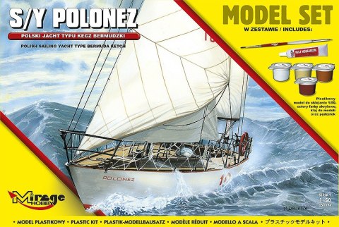 Model plastikowy Polski Jacht Typu Kecz Bermudzki 1/50 Model plastikowy Polski Jacht Typu Kecz Bermudzki 1/50