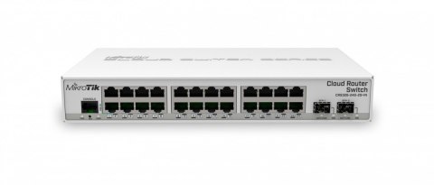 Przełącznik 24xGbE 2xSFP+ CRS326-24G-2S+IN Przełącznik 24xGbE 2xSFP+ CRS326-24G-2S+IN