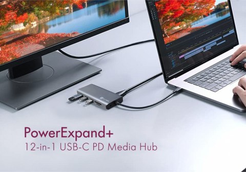 Stacja dokująca IB-DK4070-CPD 12w1,2xHDMI,AUDIO,CR,VGA Stacja dokująca IB-DK4070-CPD 12w1,2xHDMI,AUDIO,CR,VGA