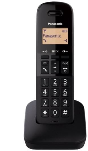 Telefon KX-TGB612 Dect Duo czarny Telefon KX-TGB612 Dect Duo czarny
