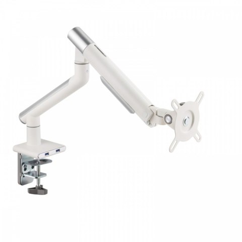 Uchwyt biurkowy gazowy do 1 monitora LED/LCD 17-32" L-19GD 2-9kg 2xUSB 3.0 Premium Aluminiowy Uchwyt biurkowy gazowy do 1 monitora LED/LCD 17-32" L-19GD 2-9kg 2xUSB 3.0 Premium Aluminiowy