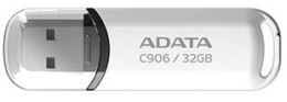 Adata Pendrive C906 32GB USB2.0 białe