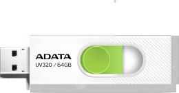 Adata Pendrive UV320 64GB USB 3.2 Gen1 Biały