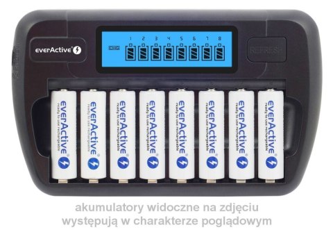 Ładowarka akumulatorowa NC-800 do 8 akumulatorków AA/AAA Ładowarka akumulatorowa NC-800 do 8 akumulatorków AA/AAA