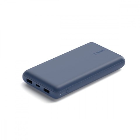 PowerBank 20 000mAh 15W USB-A/USB-C niebieski PowerBank 20 000mAh 15W USB-A/USB-C niebieski