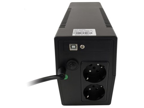 Zasilacz awaryjny UPS 650VA 360W 1x9AH Zasilacz awaryjny UPS 650VA 360W 1x9AH