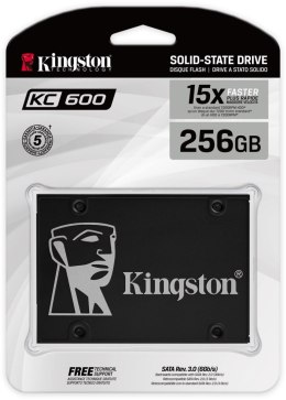 DYSK SSD KINGSTON KC600 256GB SATA 550/500 MB/s