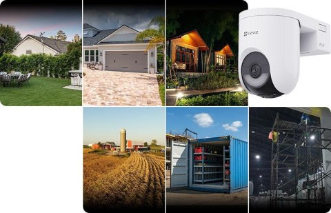 Kamera IP Ezviz HB8 Lite 4G Wi-Fi 4MP z Panelem Solarnym 5W