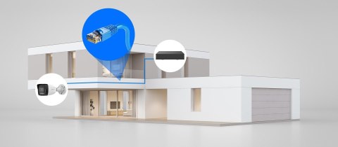 Kamera IP Hilook IPC-B140HA-LUC tuba 4MP Smart-hybrid Light