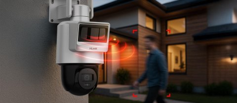 Kamera IP Hilook PTZ-N2C400I-K/4G/C05S10 2.8mm z panelem solarnym LTE/4G 4MP