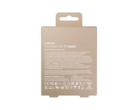 Dysk SSD T7 Shield 2TB USB 3.2, beżowy Dysk SSD T7 Shield 2TB USB 3.2, beżowy