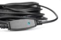 Kabel przedłużający USB 3.0 SuperSpeed Typ USB A/USB A M/Ż aktywny 20m Czarny