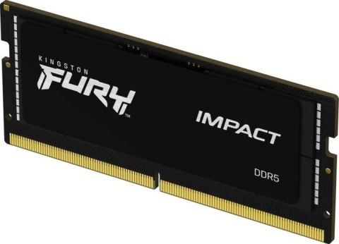 Pamięć DDR5 SODIMM Fury Impact 16GB(1*16GB)/4800 CL38 Pamięć DDR5 SODIMM Fury Impact 16GB(1*16GB)/4800 CL38