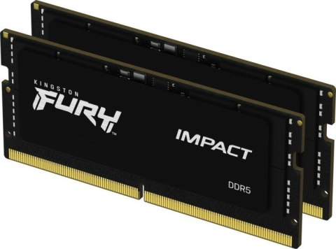 Pamięć DDR5 SODIMM Fury Impact 32GB(2*16GB)/4800 CL38 Pamięć DDR5 SODIMM Fury Impact 32GB(2*16GB)/4800 CL38