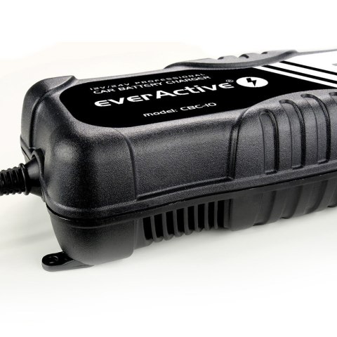 Prostownik samochodowy do akumulatora 12V/24V automatyczny CBC10