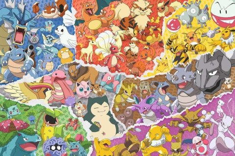 Puzzle 5000 elementów Pokemon Puzzle 5000 elementów Pokemon